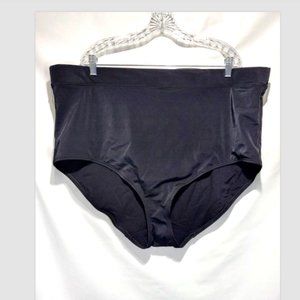 NWOT Cacique Black Mid-Waist Swim Brief Plus Sz 32